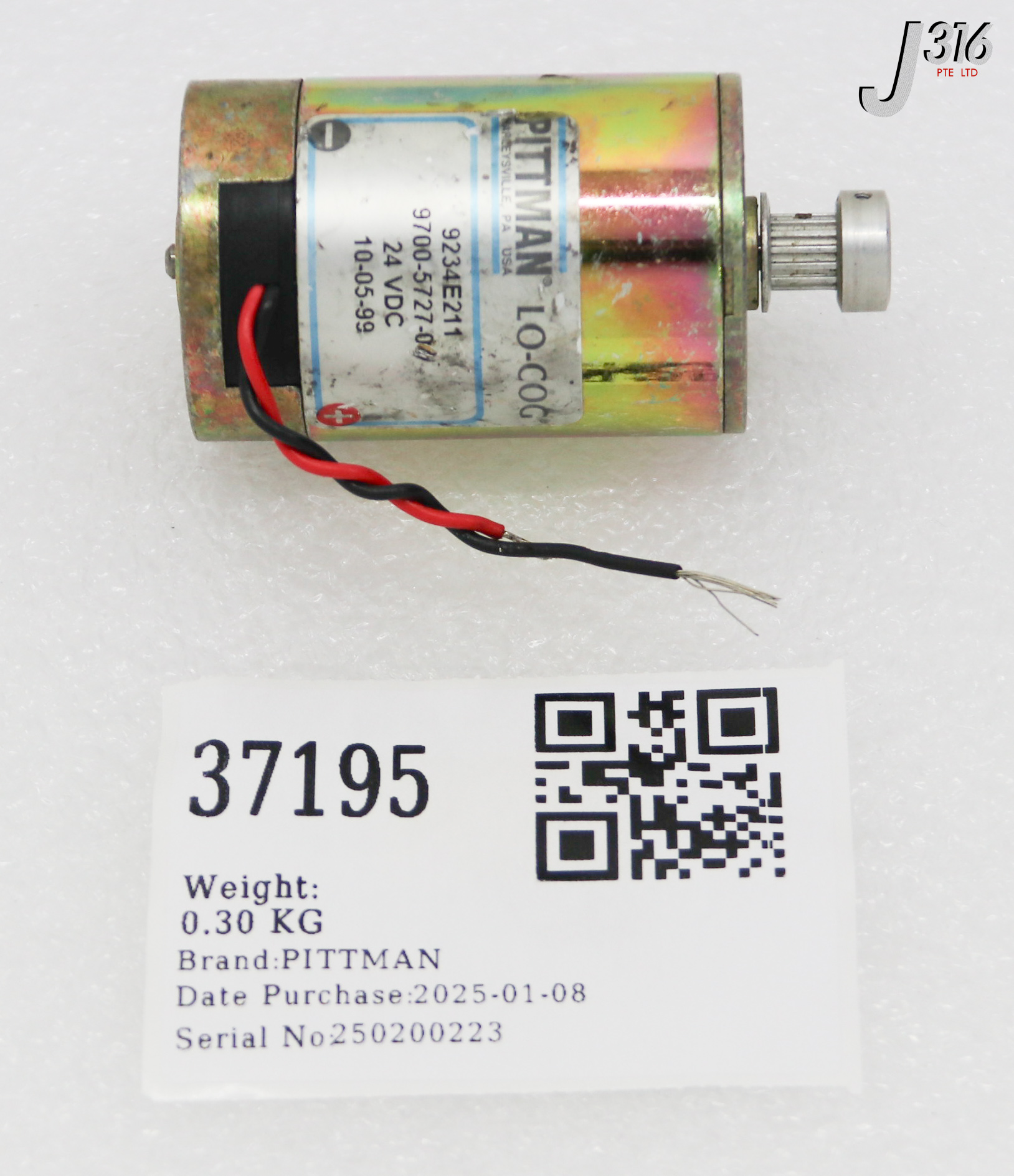 専用⑫ 37195 PITTMAN DC MOTOR, LO-COG, ASYST: 9700-5727-01 9234E211 | eBay